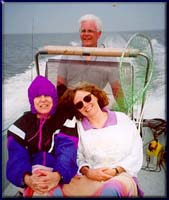 Don and family on the water